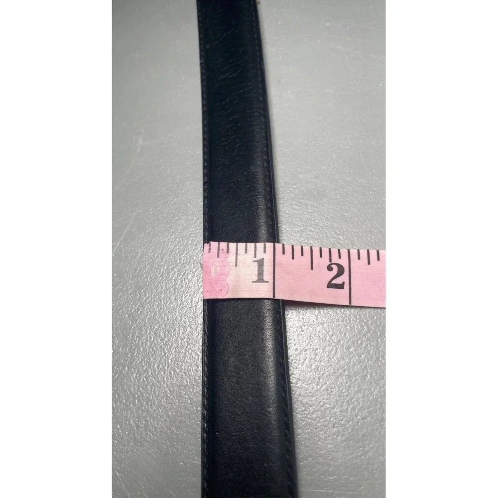 Austin clothing company Black‎ Leather Belt. Size 40 Belt